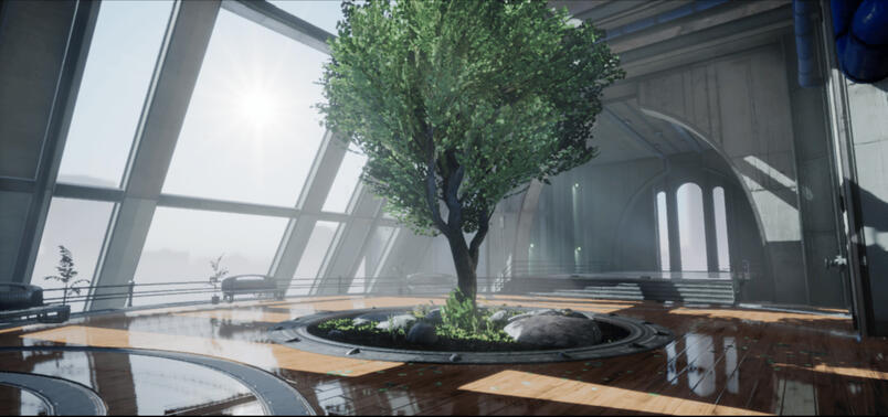 High-Rise Cool Lighting