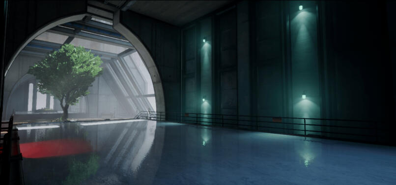 High-Rise Cool Lighting