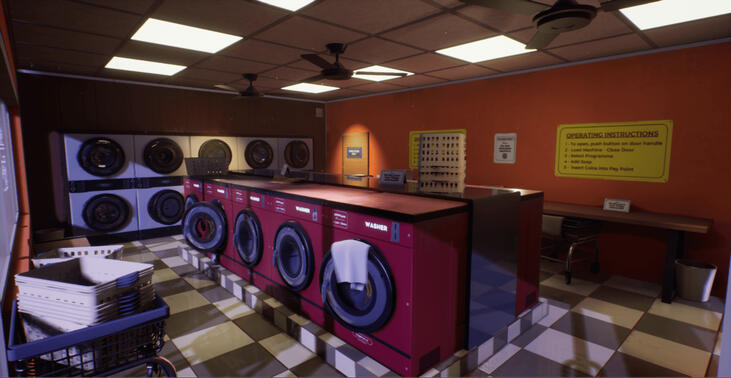 April Showers (Night Lighting)