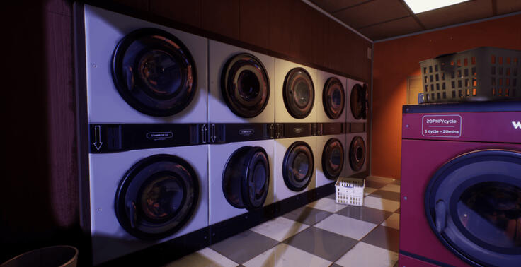 April Showers (Night Lighting)