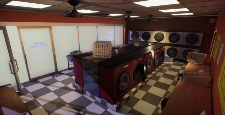 April Showers (Night Lighting)