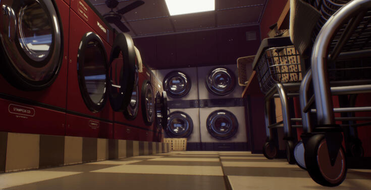 April Showers (Night Lighting)