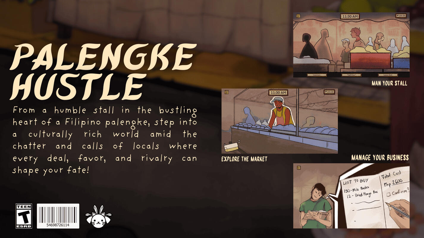 Sample Back of Box for a Game Pitch